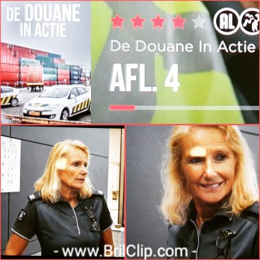 BrilClip te zien bij Douane in actie