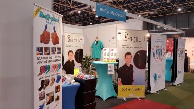 BrilClip stand op de Gezondheidsbeurs